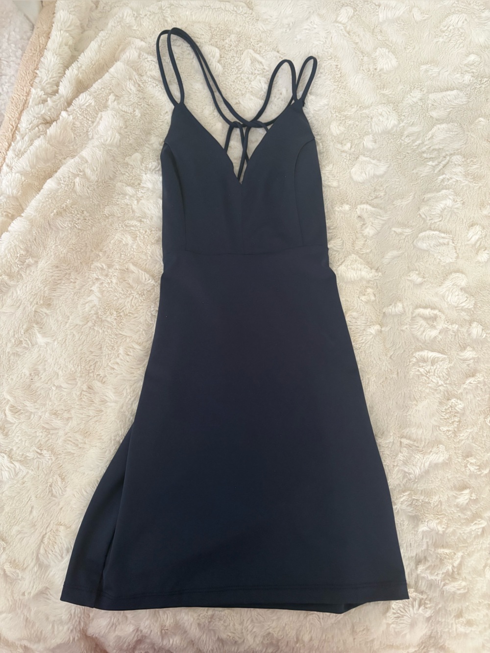 Windsor Navy Blue mini dress
